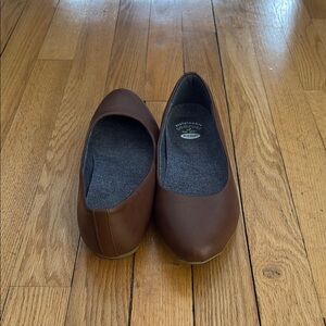 Brown Dr. Scholls Flats